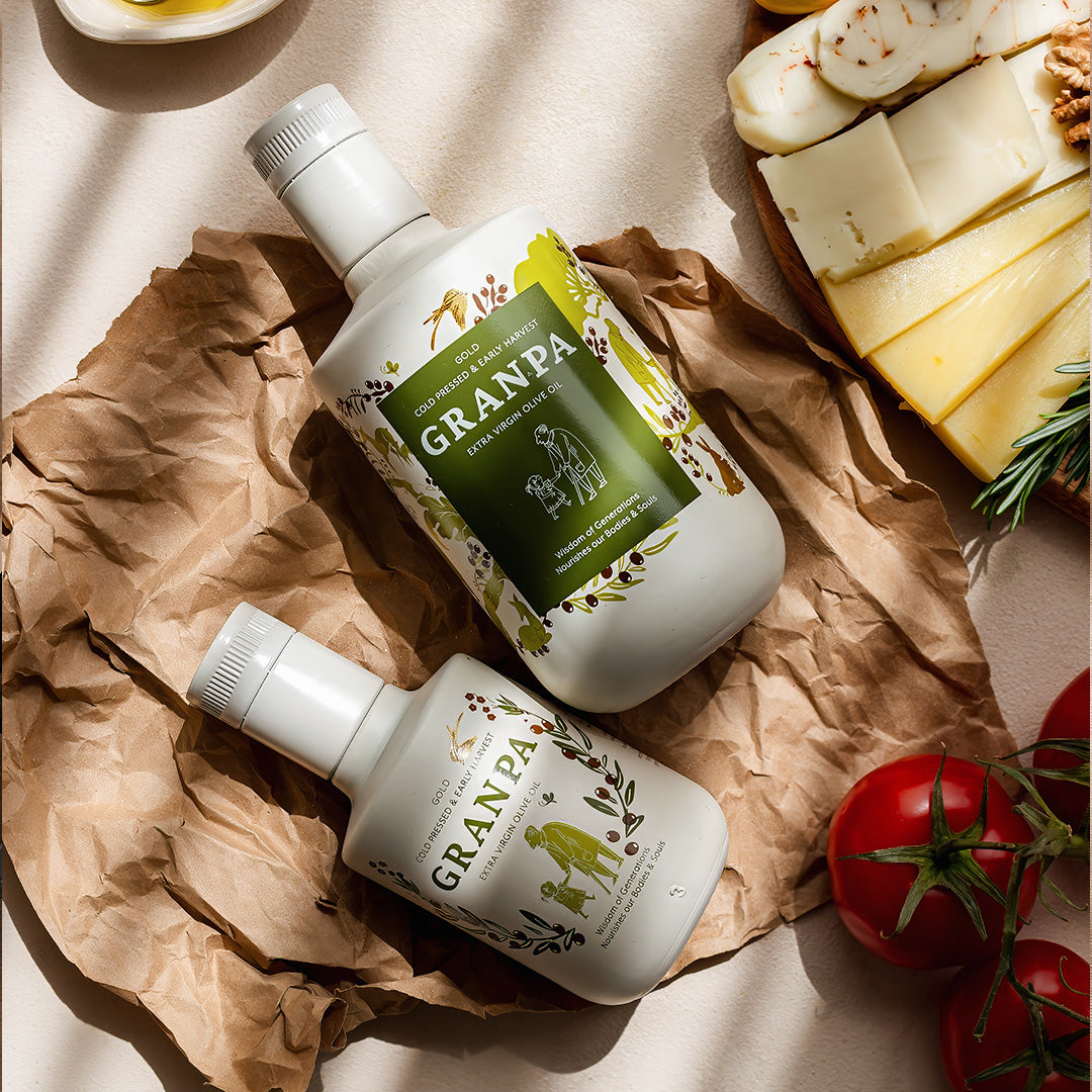 Granpa Gold 500 ml Erken Hasat Soğuk Sıkım Zeytinyağı