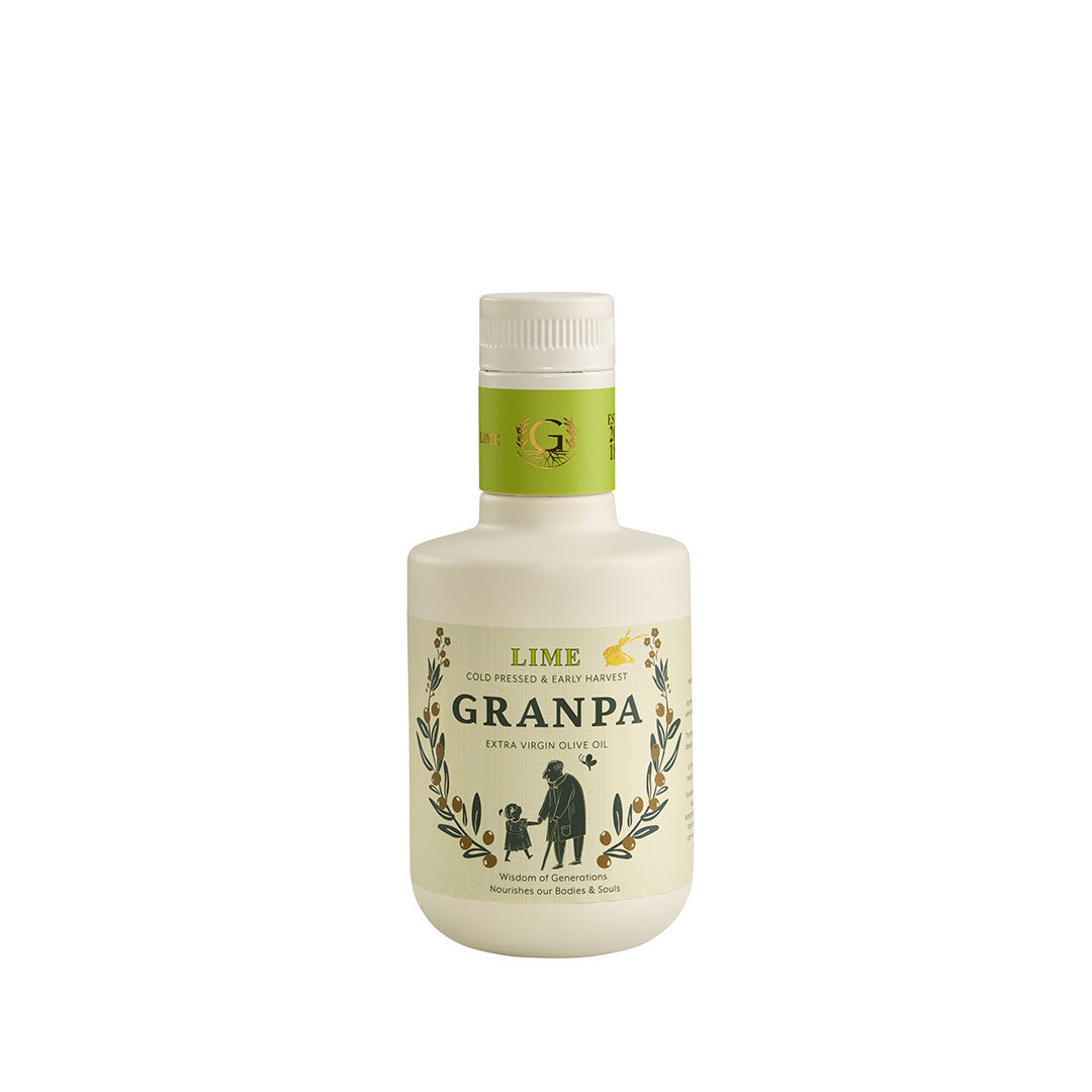 Granpa Lime 250 ml lime aromalı soğuk sıkım zeytinyağı ürün fotoğrafı