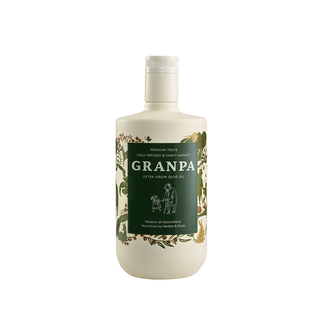 Granpa Premium Trilye 500 ml Erken Hasat Soğuk Sıkım Zeytinyağı ürün görseli