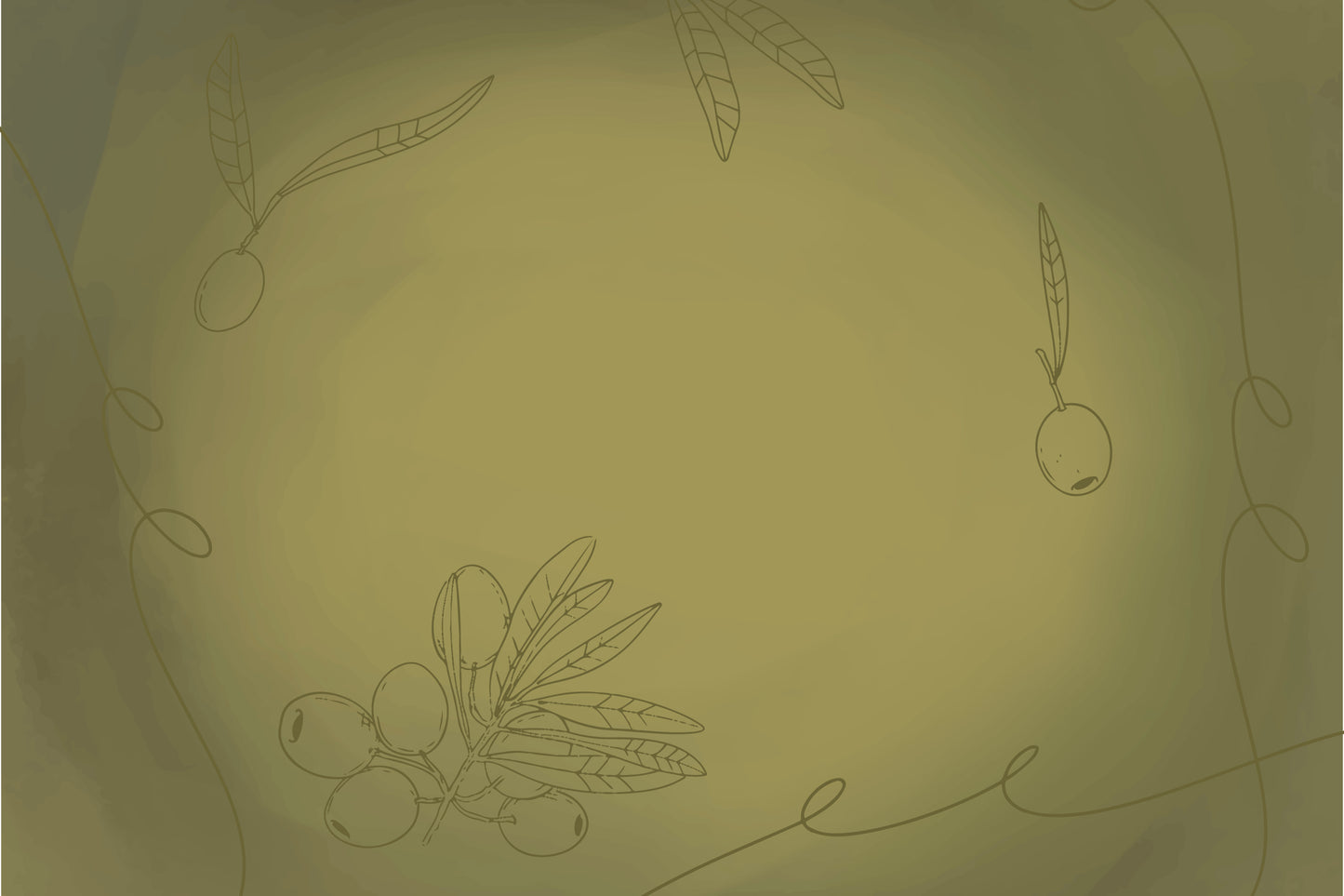 Granpa marka zeytinyağı temalı zeytin çizimli dekoratif paralaks arka plan görseli